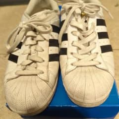 adidas SUPERSTAR ホワイト/ブラック シューズ