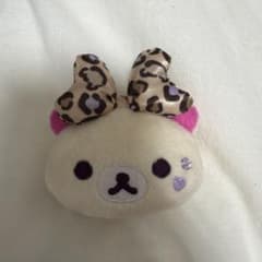 コリラックマ　ぬいぐるみバッジ　ヒョウ柄　ギャルのサムネイル
