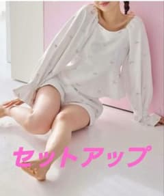 新品タグ付き♡リボンコレクションセットアップのサムネイル