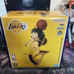 ベースショップ NBA LOS ANGELES LAKERSルフィ ONE PIECE ×NBA MASTER STARS PIECE THE MONKEY.D.LUFFY LOS ANGELES