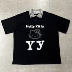 【新品未使用】Open Yy ハローキティ サンリオ コラボ 襟付きTシャツ 新品未使用】Open Yy ハローキティ サンリオ コラボ 襟付きTシャツ