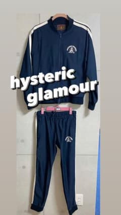 hysteric glamour ジャージ　セットアップ　ネイビーのサムネイル
