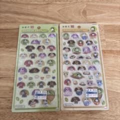 お茶犬 BONBON DROP シール 2枚セットのサムネイル