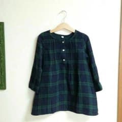 【必見】チェックチュニック☆120㎝のサムネイル