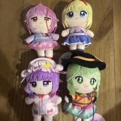 東方project ぬいぷりけおすわり 4種セット - メルカリ