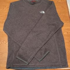 THE NORTH FACE フリース　クルーネック　裏起毛 ブラウンのサムネイル
