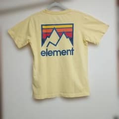 Element Tシャツ イエロー バックプリント150cmのサムネイル