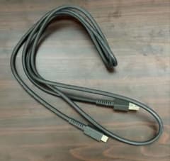【2本セット】任天堂純正 プロコン同梱 USB充電ケーブル＋Type-Cケーブルのサムネイル
