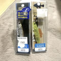 新品未使用 ESG Wander SLIM70 ルアー2点セットのサムネイル