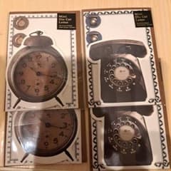 ミニダイカットレター 時計と電話デザインのサムネイル