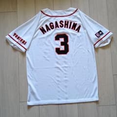 【期間限定　記念】巨人　ジャイアンツ 復刻　長嶋　国民栄誉賞　ユニフォーム　L 期間限定 記念】巨人 ジャイアンツ 復刻 長嶋 国民栄誉賞 ユニフォーム