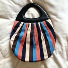 ミナペルホネン minaperhonen シェルバッグ ウール 牛革 希少 - メルカリ