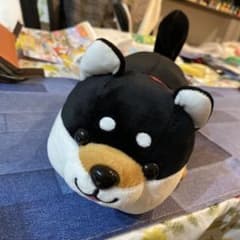 ハッピーまめしば 黒柴 ぬいぐるみ - メルカリ