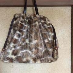 ヒョウ柄巾着のサムネイル