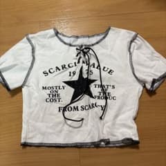 レースアップ 半袖 Tシャツ ホワイトのサムネイル