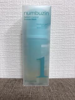【新品未開封】numbuzin 1番 水分ブースター時短バブルパックのサムネイル