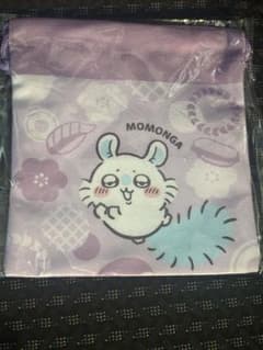 【新品】くら寿司×ちいかわ モモンガ 巾着のサムネイル