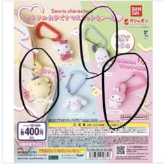 サンリオキャラクターズ カラフルカラビナマスコットチャーム　セット　フロッキーのサムネイル