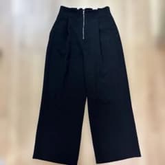 【美品】レディース フロントジップストレートパンツ RETRO GIRLのサムネイル