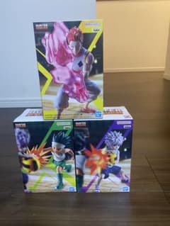 HUNTER×HUNTER 피규어 GI편 3개 곤 킬루아 히소카