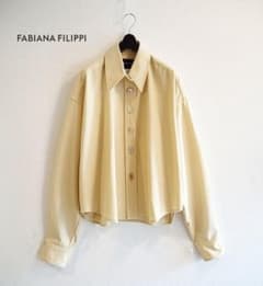 新品同様★FABIANA FILIPPI★2024製★ショートシャツ ジャケットのサムネイル