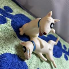 ☆専用☆平成イヌ物語 バウ ブルテリア ソフビ フィギュア 犬 平成