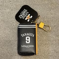 【新品・タグ付き】ソフトバンクホークス 柳田悠岐 9 スマートコインケースのサムネイル