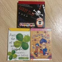 平成レトロ メモ帳 クーリア カミオジャパン クラックス 3種 - メルカリ