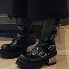 90s NEW ROCK ヴィンテージ ブーツ ゴールデンサイズ スペイン製 