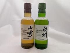 サントリー 山崎 白州 180ml 各1本 計2本セット ウイスキー③ - メルカリ