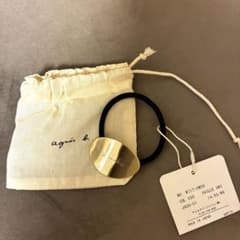agnès b. アニエスベー　ゴールド ヘアゴムのサムネイル