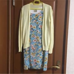 トッコ水色花柄ワンピのサムネイル