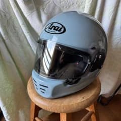 Arai ラパイドネオ アイスブルー XL61.62　スモークシールド付き Arai ラパイドネオ アイスブルー XL61.62 スモークシールド付き - メルカリ