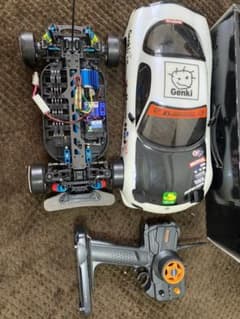 タミヤ　TT-01 R  プロポ、メカセットのサムネイル