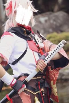 原神 楓原万葉 コスプレ衣装 ウィッグ付のサムネイル