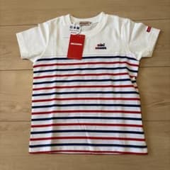 ミキハウス ストライプ Tシャツ 100cm 日本製のサムネイル