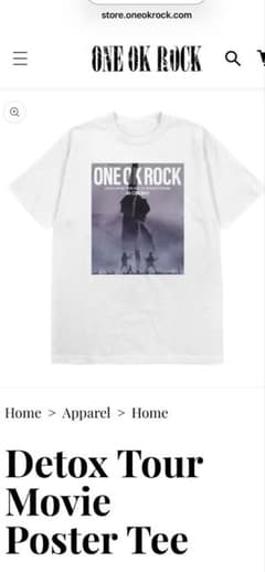 ONE OK ROCK Detox Tour Movie Tシャツのサムネイル