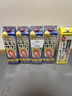 國盛 今夜のレモンサワーの素1800ml4本+こだわり酒場のレモンサワーの素1本のサムネイル