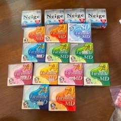 MD ミニディスク　新品　78枚のサムネイル