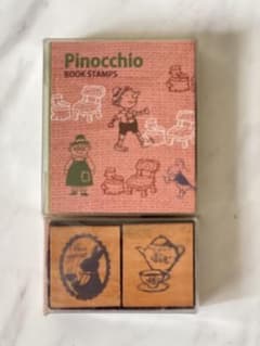 ピノキオとウサギのスタンプのサムネイル