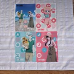 SPY×FAMILY クリアファイル 4枚セットのサムネイル