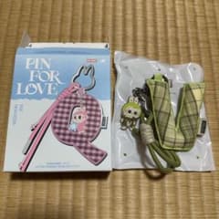 h*a様 【V】 LABUBU PIN FOR LOVE イニシャル ペンダントのサムネイル