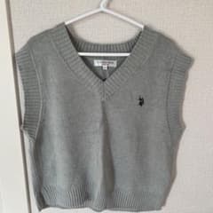 U.S. POLO ASSN. ベスト　グレーのサムネイル