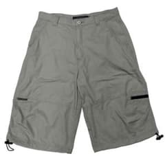 y2k 古着　オニール　ハーフパンツ　股下　テック　ベージュ　34サイズのサムネイル
