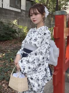 GRL 3点セット2Way花柄レースセパレート 浴衣[tu1511]のサムネイル