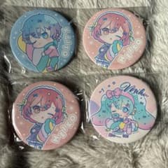 初音ミクKAITO MEIKO 缶バッジ 4個セット - メルカリ