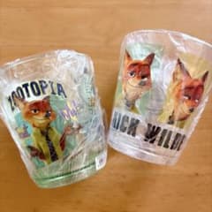 【新品未使用】2個セット　ズートピア　アクリルコップ　アクリルカップ　食器のサムネイル