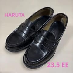 HARUTA ARVIN ローファー 黒　23.5 EE 4514 ハルタのサムネイル