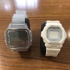 TIMEX & Baby-G 不動品　2個セット　ジャンク扱いのサムネイル