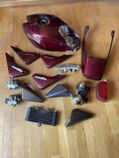 Kawasaki Zephyr タンクとパーツ 14点セット - メルカリ